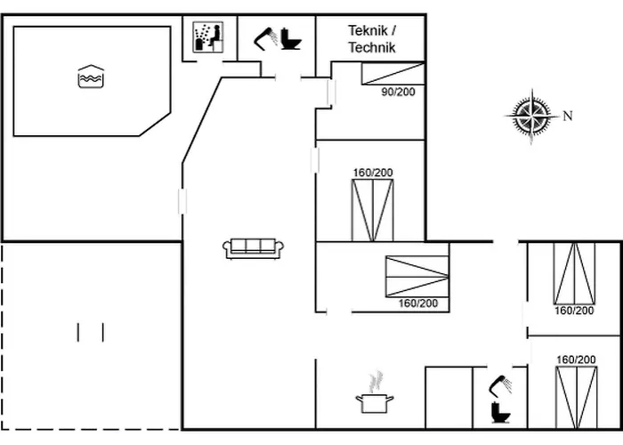 Casa de Férias Madsen - From The Sea By Interhome Ringkøbing
